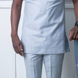 2piece African men shirt and pants/Men clothing/Wedding suit/dashiki/groom suit/ groomsmen outfit/Prom dress