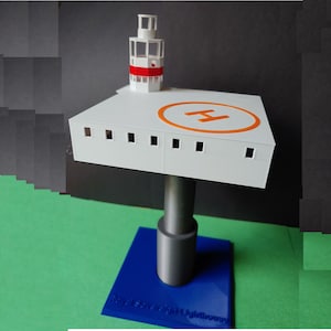 N 1:160 Royal Sovereign Lighthouse Eastbourne East Sussex England