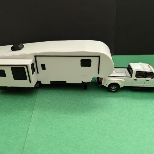 S 1:64 scale Grand Design Reflection 337RLS 5th wheel RV camper slide-out wheels