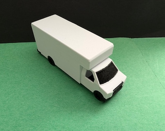 3-pack HO 1:87 scale 20ft U Haul moving delivery vans