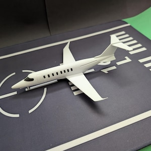 HO 1:87 Lear Jet 75 Bombardier avión de negocios