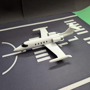 Maqueta del Lear Jet 35 a escala HO 1:87 - Microsoft Flight Simulator Jet