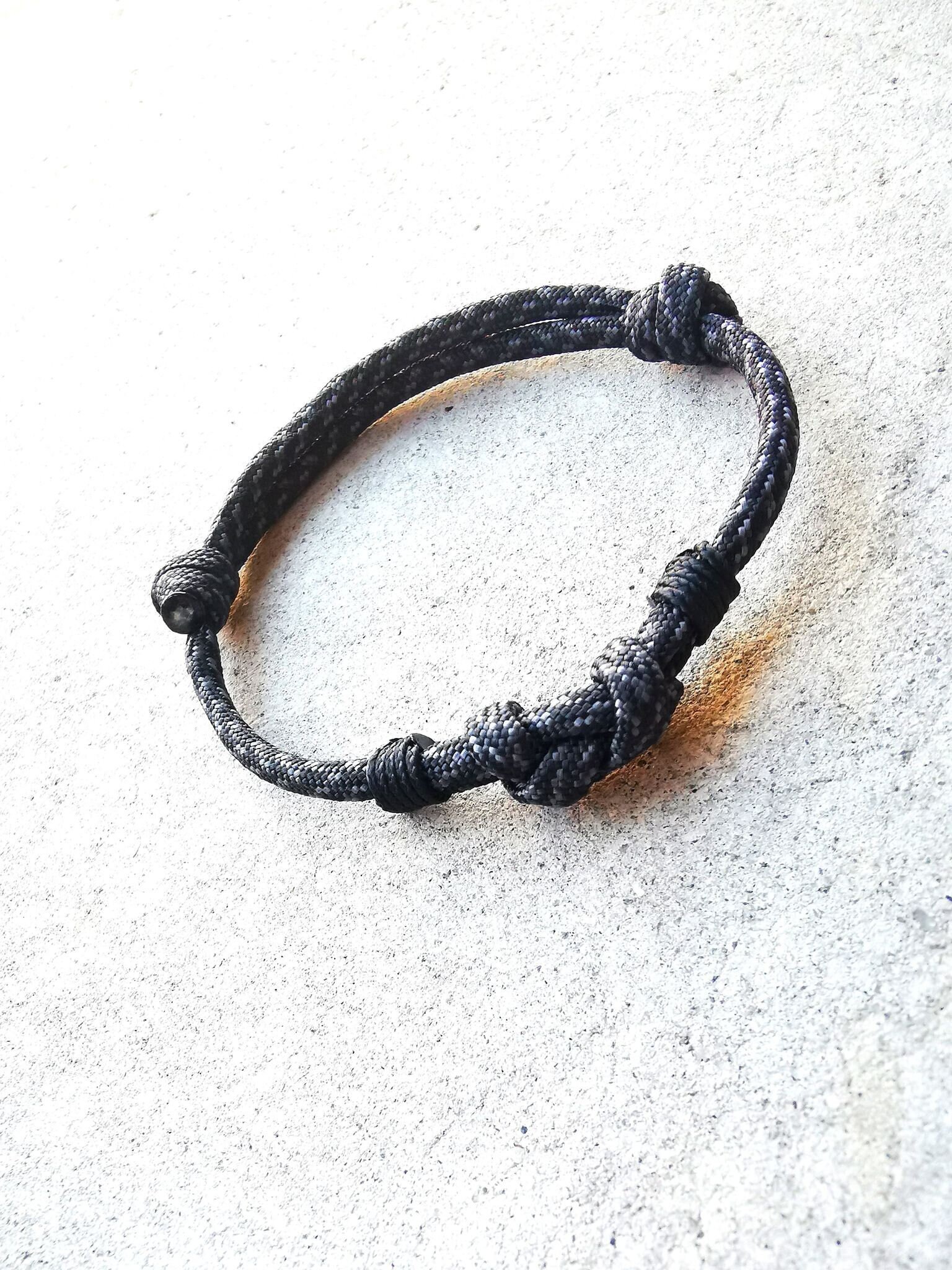 Japanese Paracord Rope Adjustable Bracelet Samurai Protection