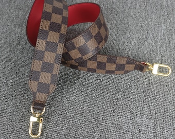louis vuitton damier ebene strap