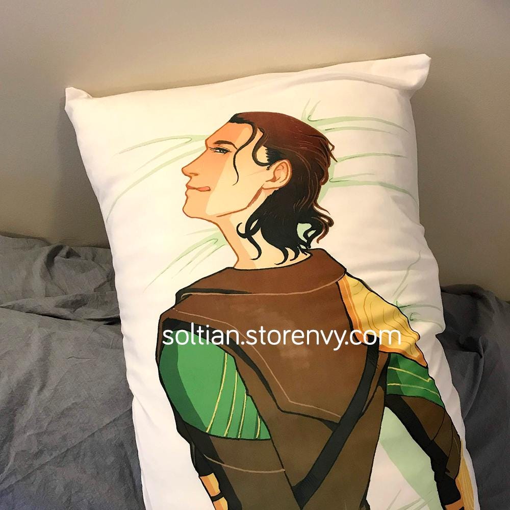 Loki body pillow Etsy