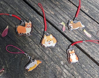 Corgi Sticker Sheets and Charms