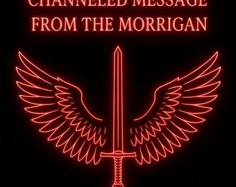 El mensaje canalizado de Morrigan / An Mórrígan, la Gran Reina - Adivinación de la diosa de un auténtico Ban Draoíctha irlandés / Trabajo de la deidad del cuervo