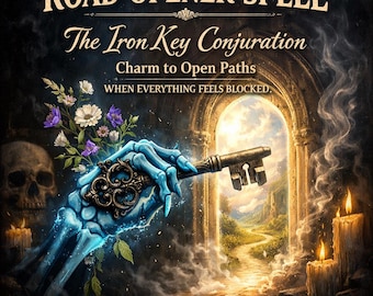 ROAD OPENER RITUAL | Remove Blocks & Stagnation, Open Paths and Opportunities | The Iron Key Conjuration Charm ᚐᚅᚑᚄᚉᚐᚔᚂᚈᚓᚑᚏ