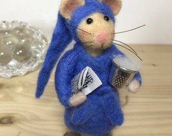 Felted mouse, Needle felted mouse, Cute mouse