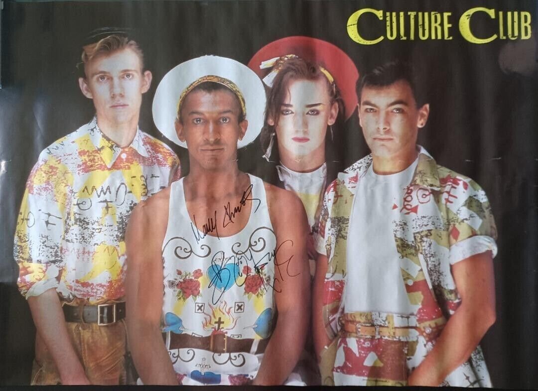 1983 Culture Club Boy Poster Reproduction Etsy