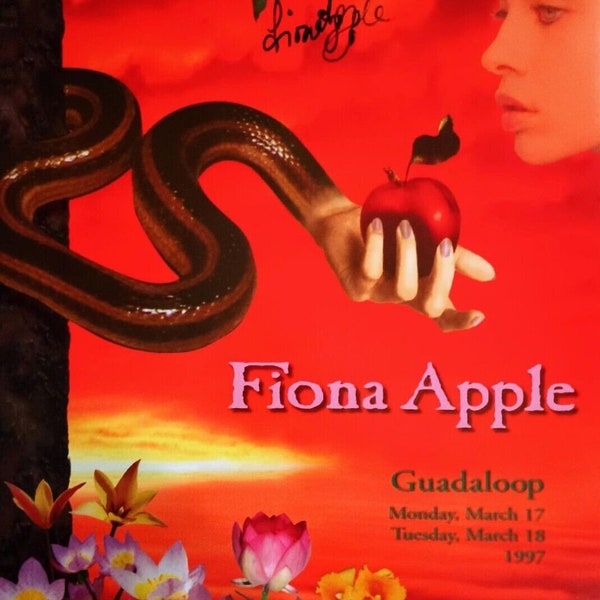 1997 Fiona Apple Poster Reproduction