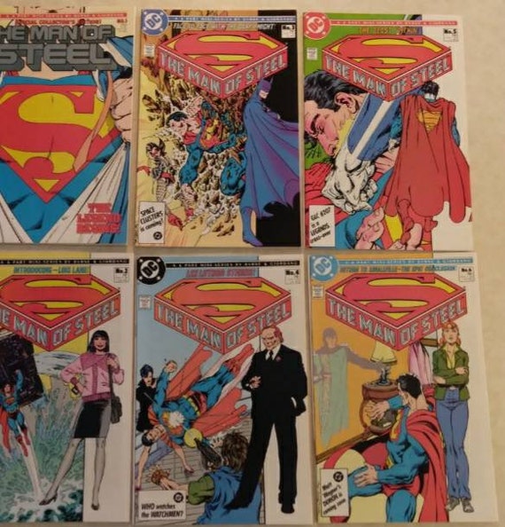 Superman Man of Steel #1-6 Complete Set (1986) John Byrne DC