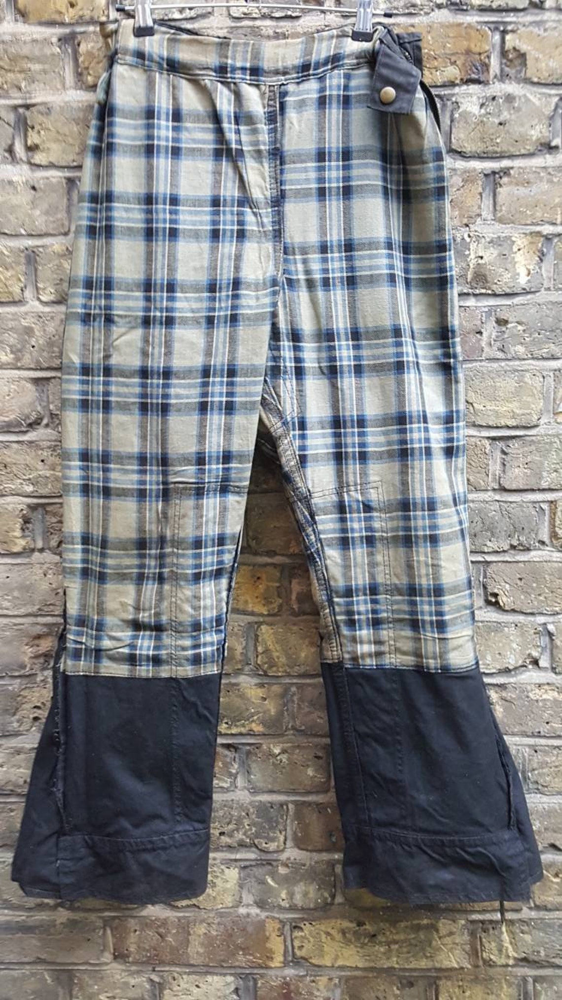 Vintage 1980s Belstaff Wax Cotton Over Trousers Made in Etsy UK