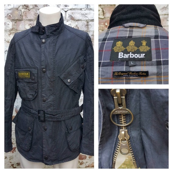 barbour international trials jacket