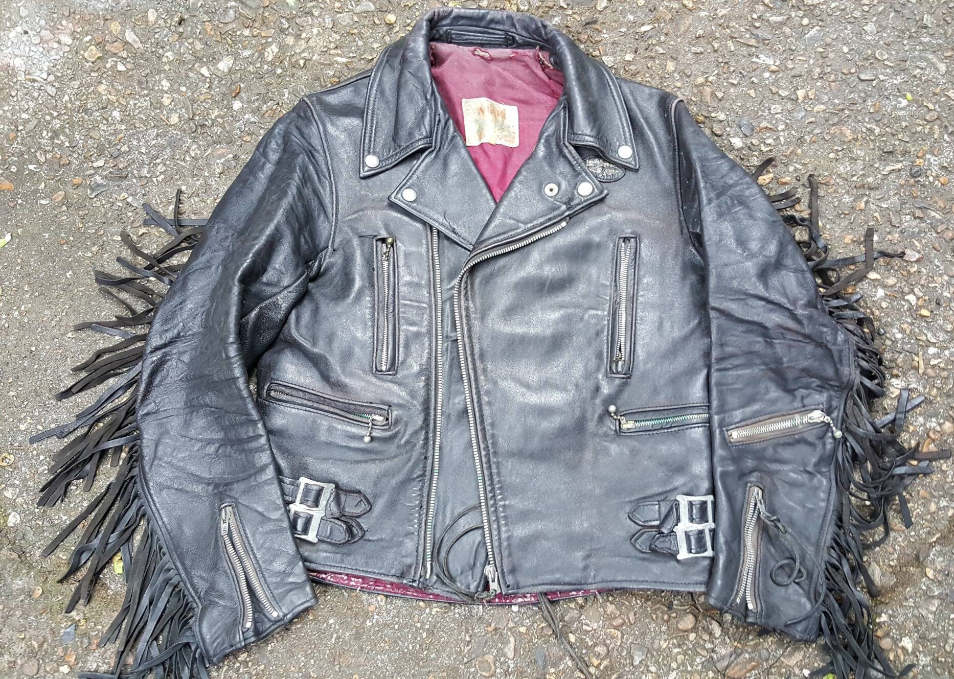 aviakit leather jacket