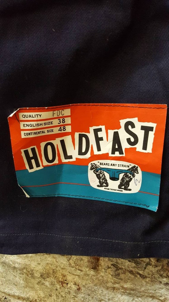Vintage 1940s / 1950s Holdfast coveralls overalls