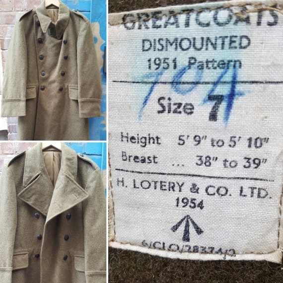 british army overcoat