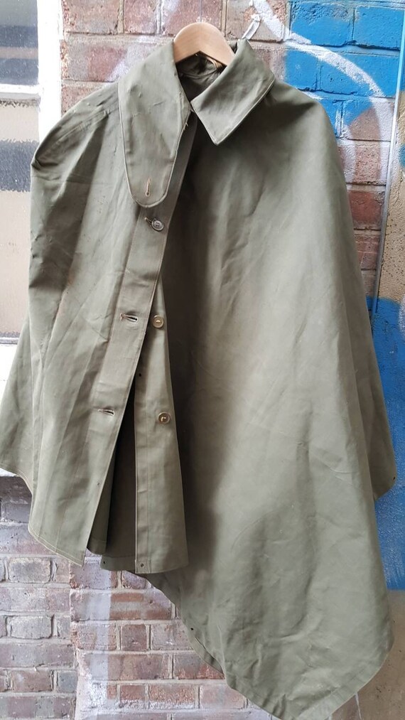 Vintage 1950s British Army Cape 