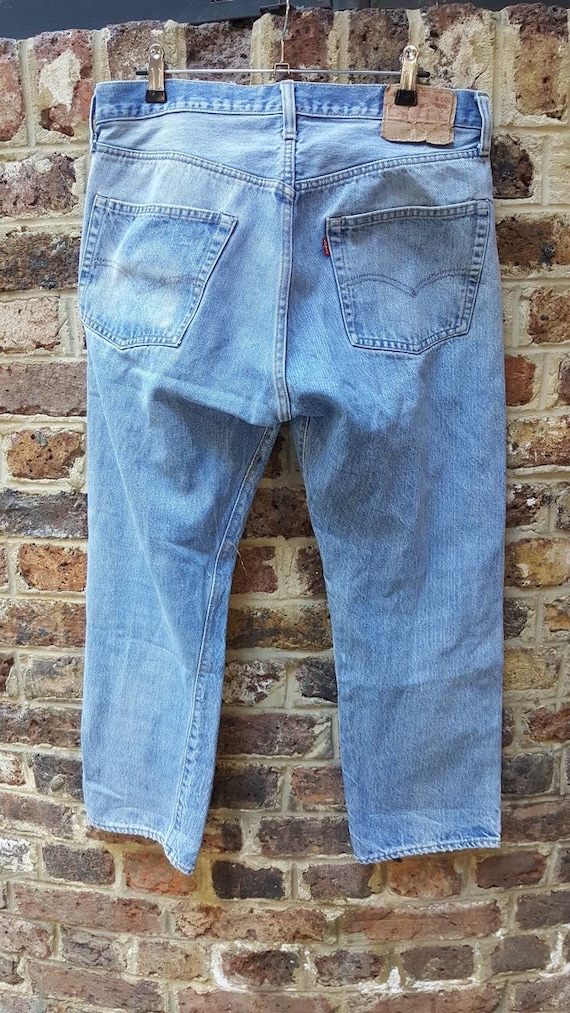 Vintage Levis redlines 501 denim jeans selvedge bl