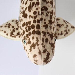 Zephyr the Zebra Shark Plush Toy Eco Friendly image 5