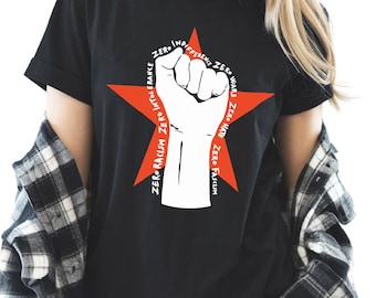Anti Fascism Vintage Leftist Shirt for Activist
