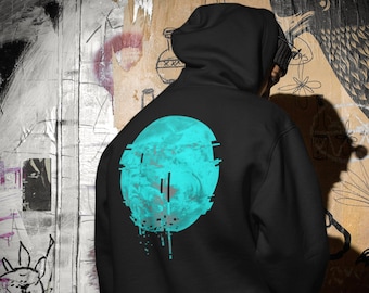 Techwear Cyber Punk Hoodie, Sci Fi Gift for Programmer