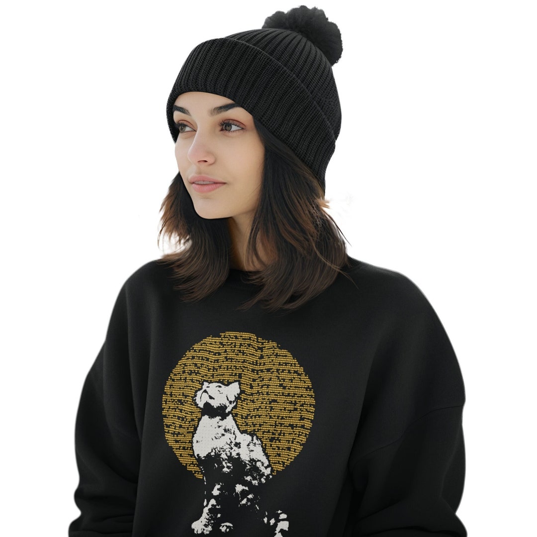 Cat Moon Witchy Sweatshirt, Cute Gothic Gifts for Cat Lovers, Goth Cat