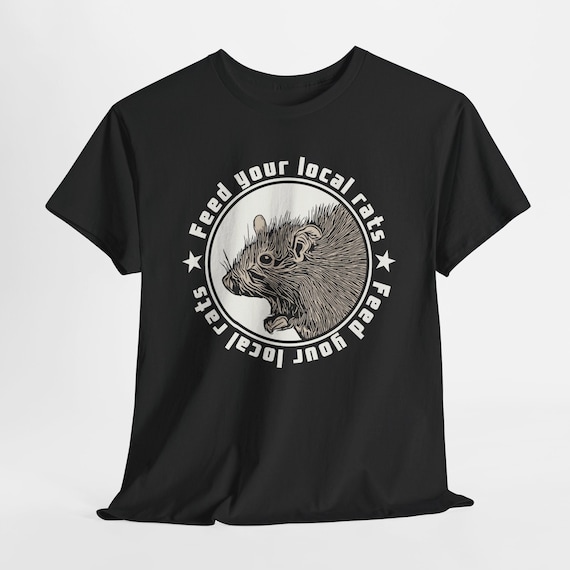 Funny Rat Shirt, Punk Clothes for Animal Lovers