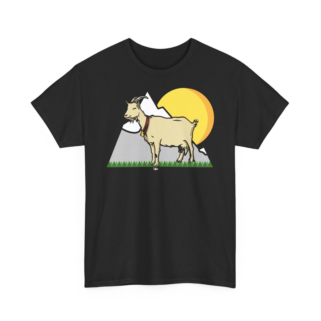 Mountain Goat Shirt, Funny Hiker Gift for Wildlife Enthusiast Etsy
