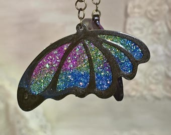 Summer Butterfly Dangle Earrings