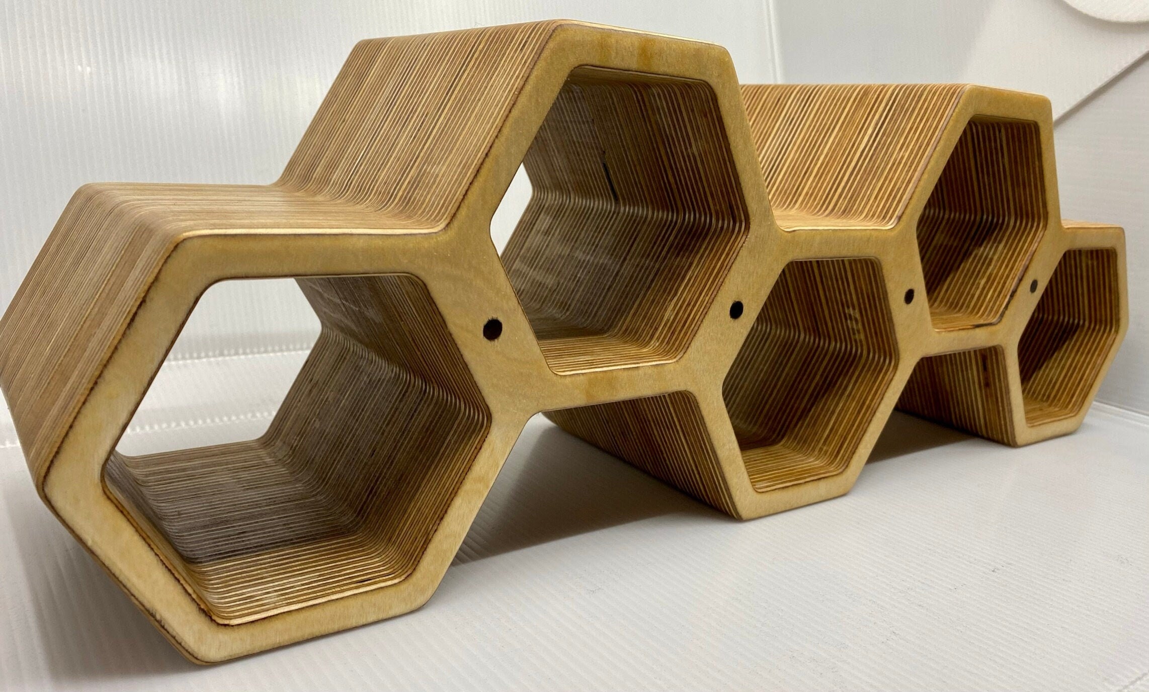 Hex/honeycomb Wine Rack - Etsy