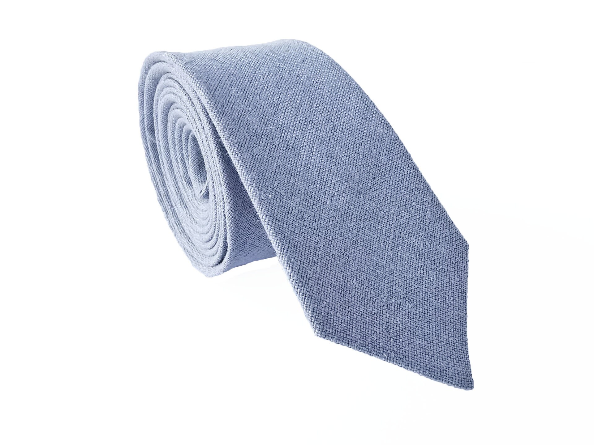 Dusty Sky Blue Regular Tie / Dusty Sky Blue Necktie / Dusty | Etsy