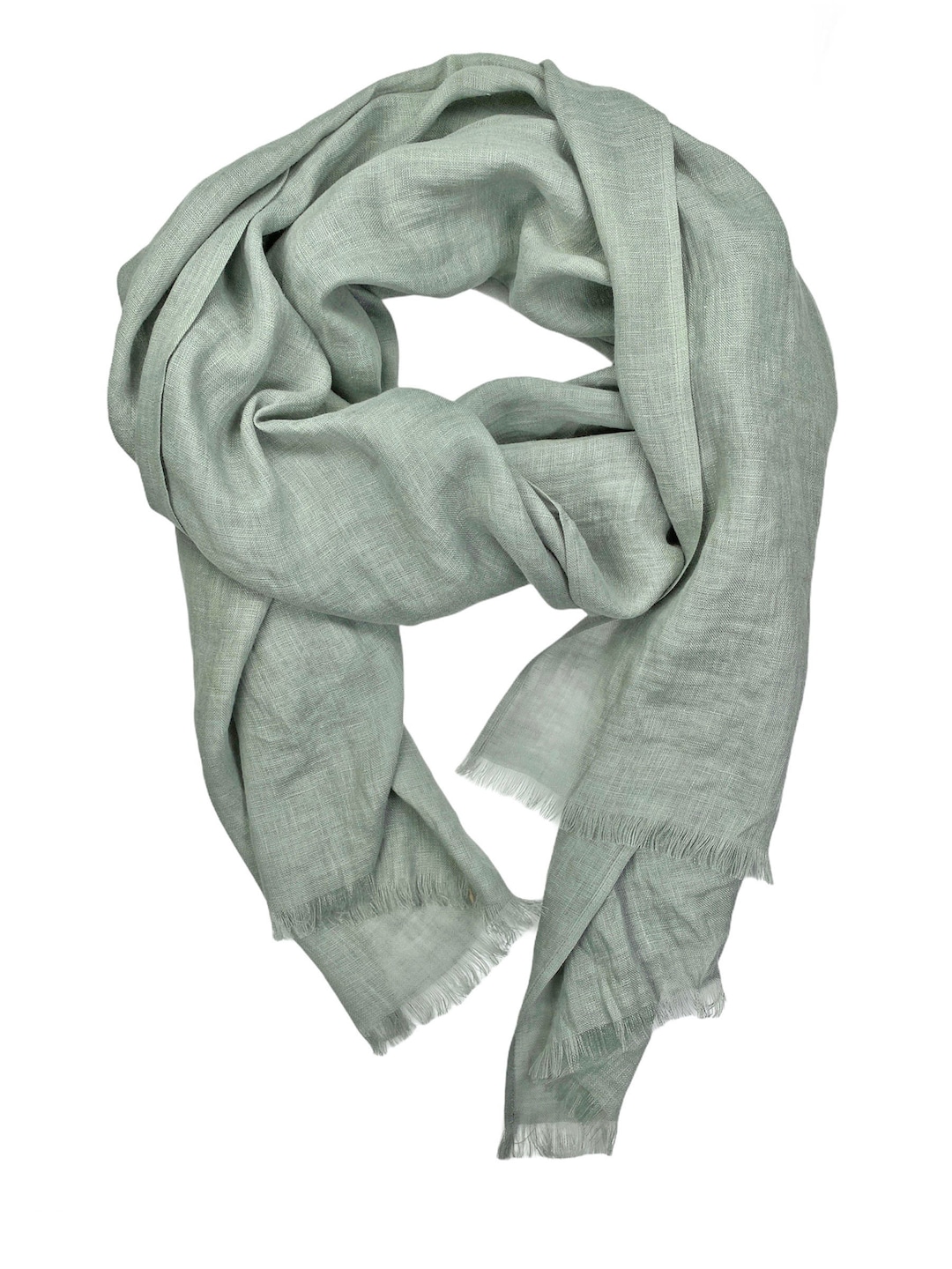 Scialle In Lino 100% LinenMe – 100x200 Cm, Unisex, Leggero E Traspirante Con Frange, Colore Antracite, Fatto In Lituania