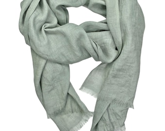 Orange neck Scarf|Summer Spring scarf|Pashmina Silk Blend|Unisex scarf|Ideal gift|Personalize monogram scarf|12\u201dWide X 72\u201dLong|
