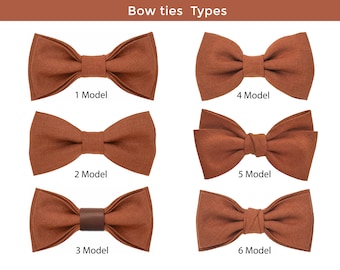 Wooden Bow Tie- Wooden Bow Tie and Cufflinks- Bow Tie for