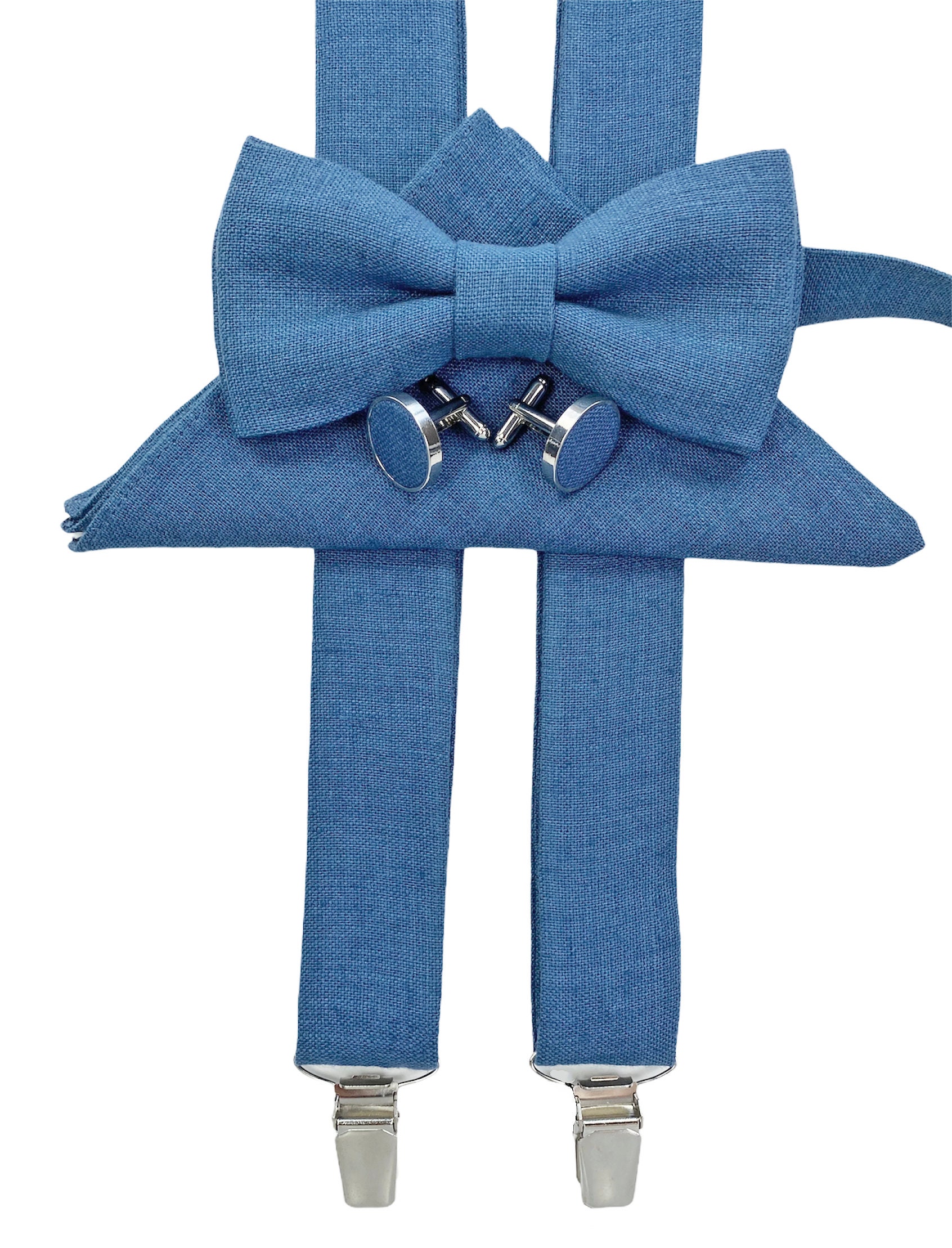 Bow Tie Long Sleeve Denim Top
