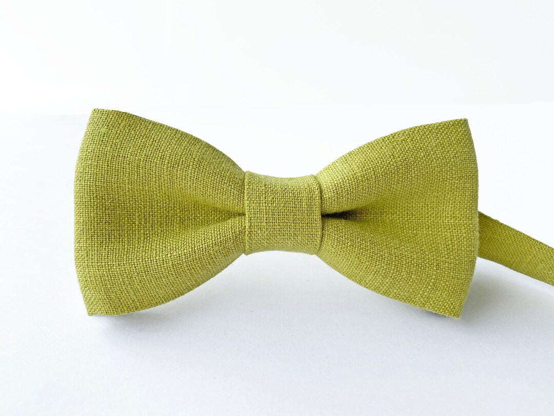 chartreuse bow tie