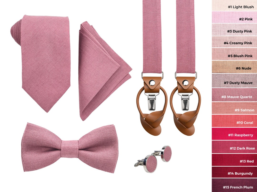 pale mauve tie