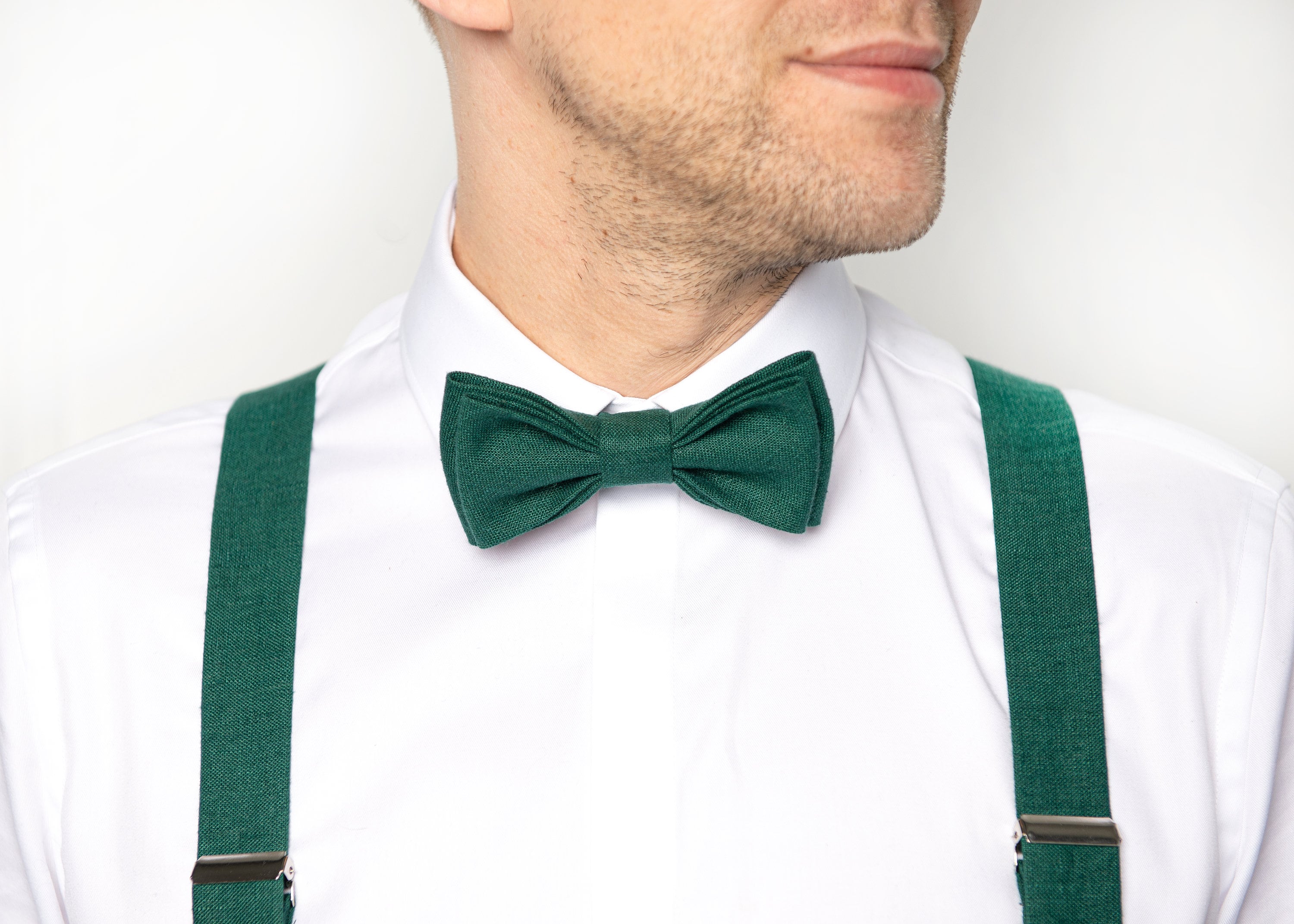 emerald green bowtie