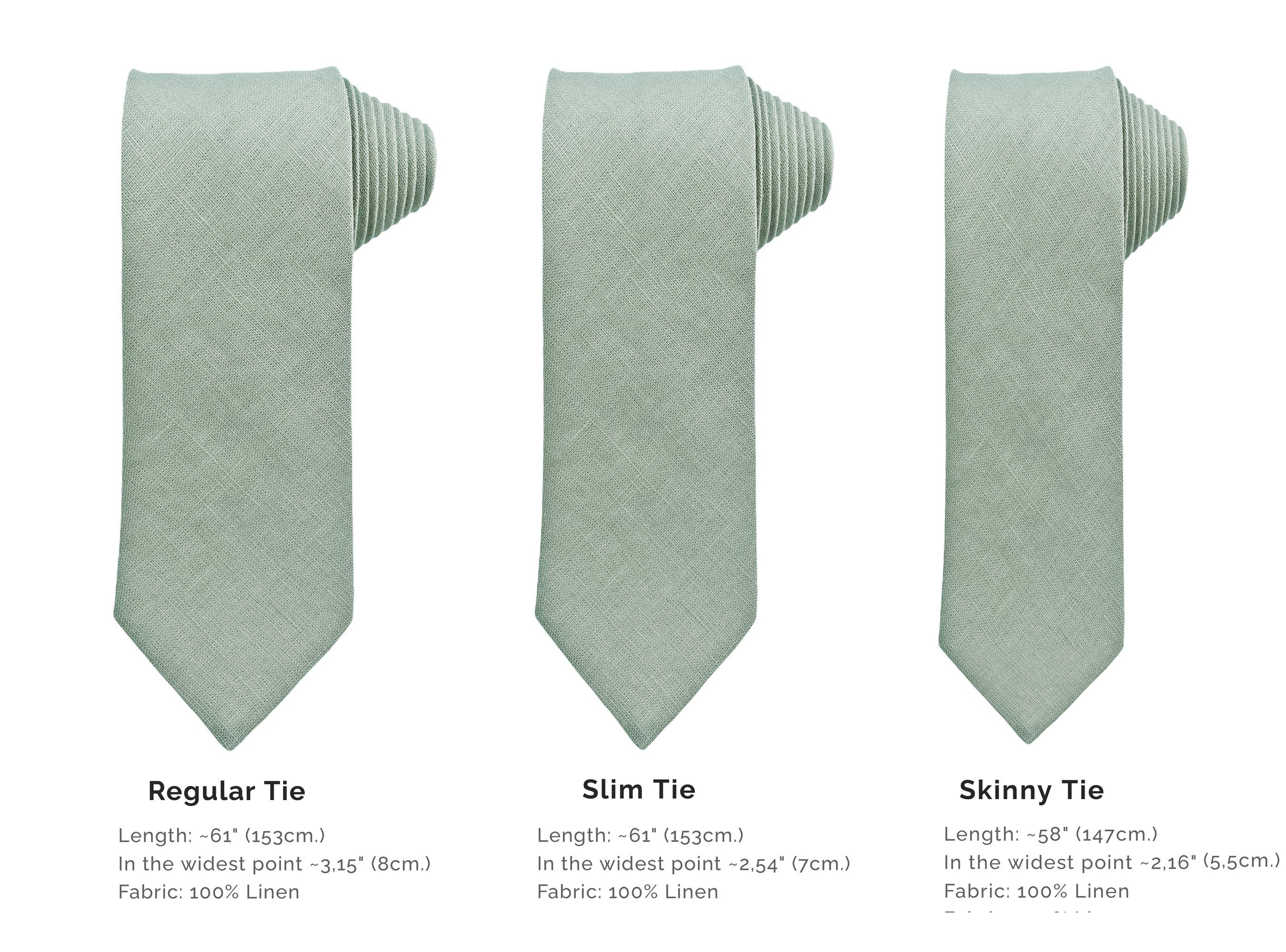 Completo Verde Papillon Cravatta E Fazzoletto Da Tasca Green Skinny Tie - Foto 12