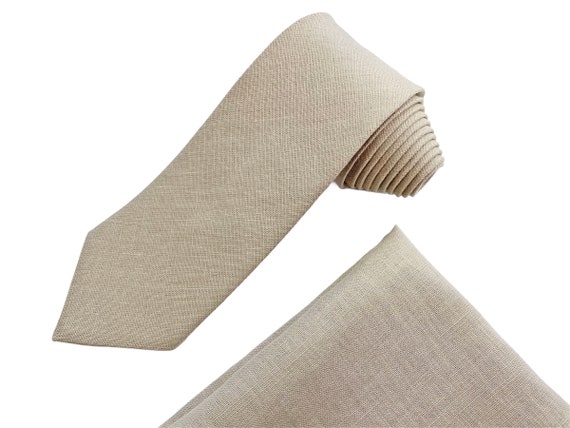 Linen tie cheap
