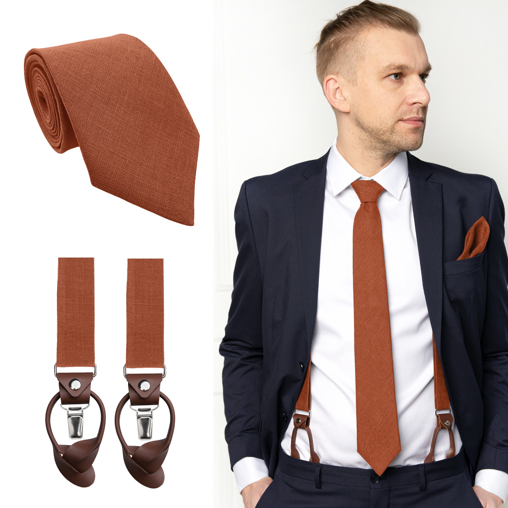 Burnt sienna suit México