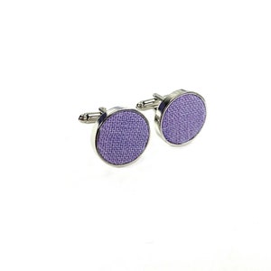 Lavender Bow Tie / Lavender Bow Tie For Men / Lavender Linen Cufflinks / Men's Suspenders / Lavender BowTie / Lavender Braces image 3