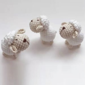 Crochet Sheep PATTERN, Handmade Sheep Pattern, Crochet Lamb,Sheep,Sheep Plush PATTERN zdjęcie 1