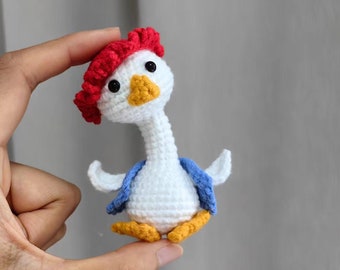 PATTERN: Crochet Goose Stuffed Plush,Amigurumi Goose toy PATTERN,Handmade Goose PATTERN