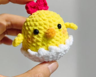PATTERN: Crochet Chick PATTERN, Amigurumi Chicken Plush PATTERN