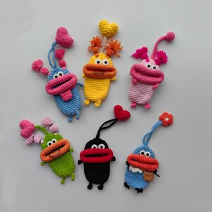 Crochet Animal Key Case,Knitted Key Holder,Handmadet Key Ring,Knitted Key Cover,Key Bag,Cute Key Holder