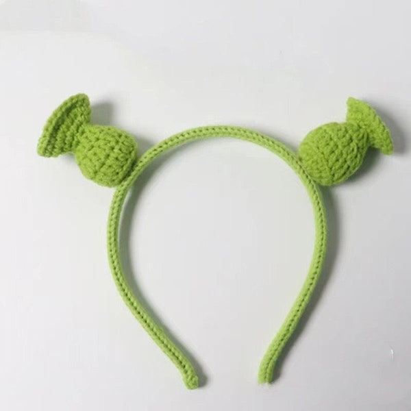 Crochet Headband, Amigurumi Headband, Handmade Head Accessories, Knitted Headbands