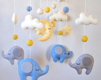 Elephant Mobile Etsy Elephant Mobile Etsy