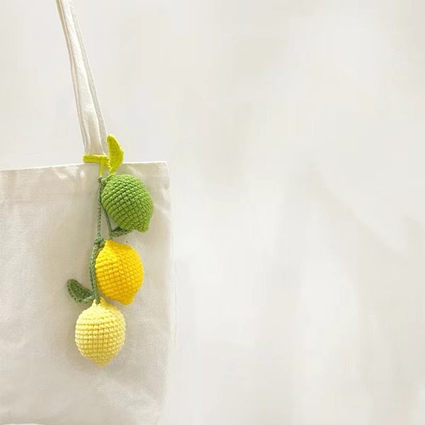 Crochet Lemon Plush PATTERN, Lemon PATTERN, Lemon Keychain,Lemon Decor,Crochet Fruit,Lemon Plush Gift, Handmade Lemon PATTERN
